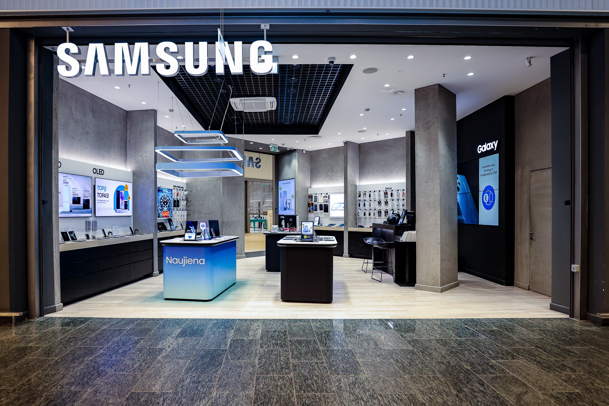 Samsung parduotuvė Klaipėdoje